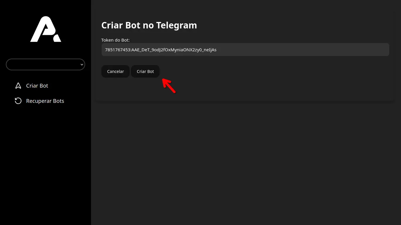 Criando na ApexVips